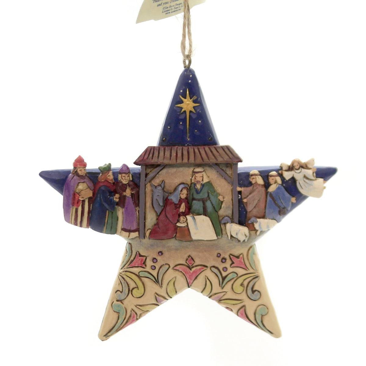 (43120) Nativity Star Ornament