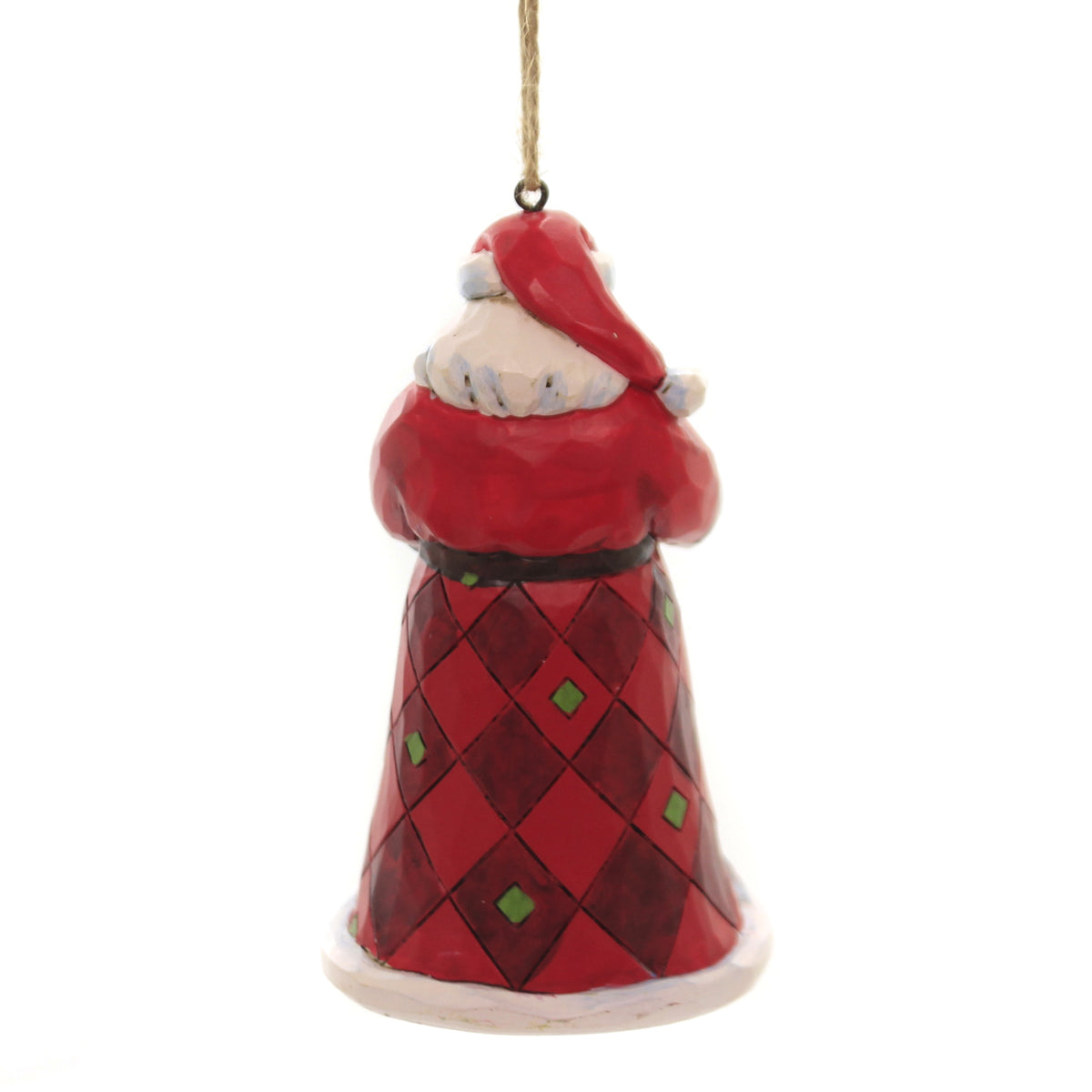 Jim Shore Santa With Cat In Basket - - SBKGifts.com