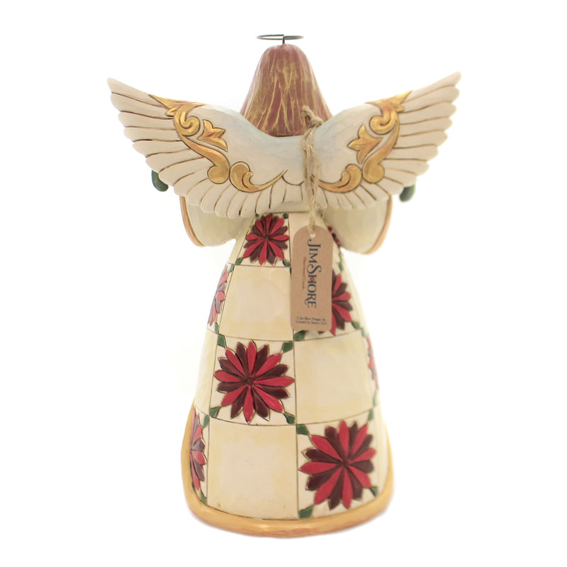 Jim Shore Winter Beauty In Bloom - - SBKGifts.com