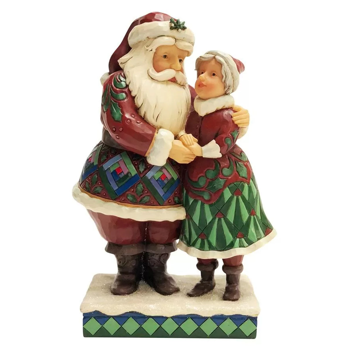 Jim Shore Cutest Christmas Couple - - SBKGifts.com