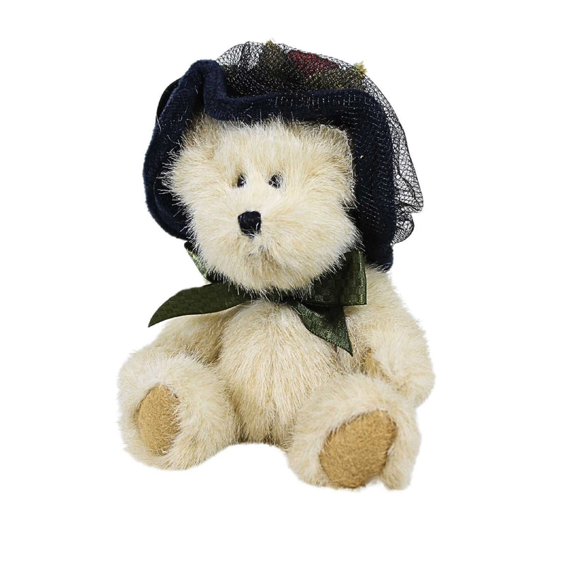 (4327) Boyds Bears Plush Wixie Lee Hackett, 6.00 Inch, Hat Series Bear 918444