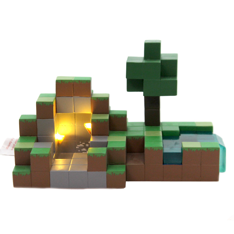 Mine Craft Diamond Mine - 4.5 Inch, Polyresin - World Of Minecraft 6004993 (43328)