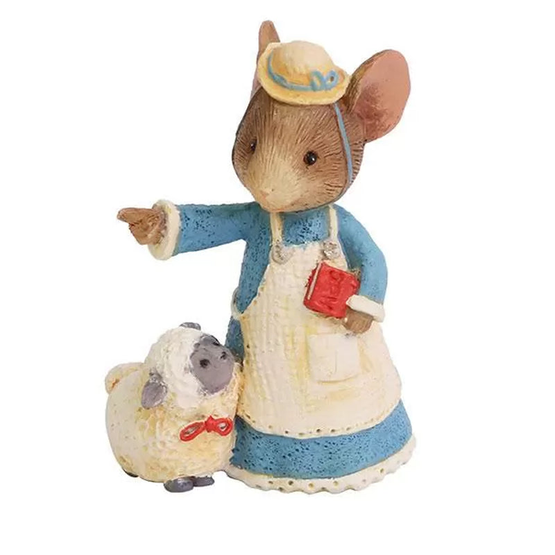 Figurine Mary Had A Little Lamb Mouse - - SBKGifts.com