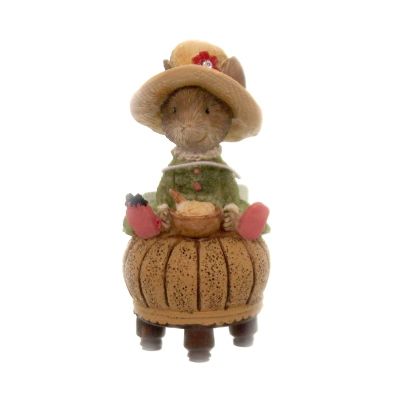 Figurine Little Miss Muffett Mouse Polyresin Tails With Heart 6005748 (43391)