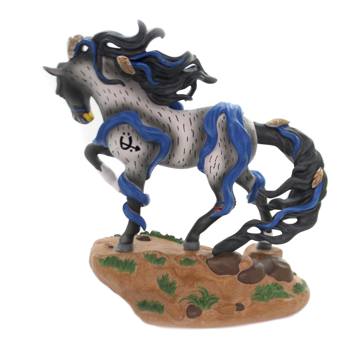 Trail Of Painted Ponies Legend Of The Blue Horse - - SBKGifts.com