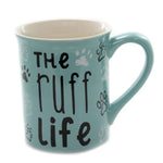 Tabletop Ruff Life Mug Ceramic Pawsitive Vibes Only 6005724 (43424)