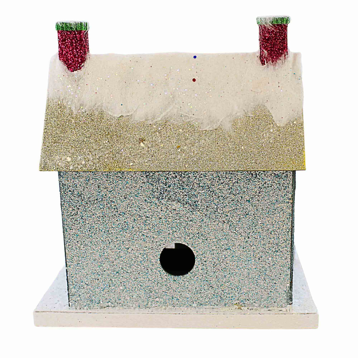 Cody Foster Merry & Bright Glitter Chalet - - SBKGifts.com