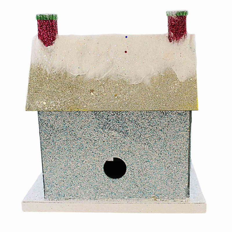 Cody Foster Merry & Bright Glitter Chalet - - SBKGifts.com