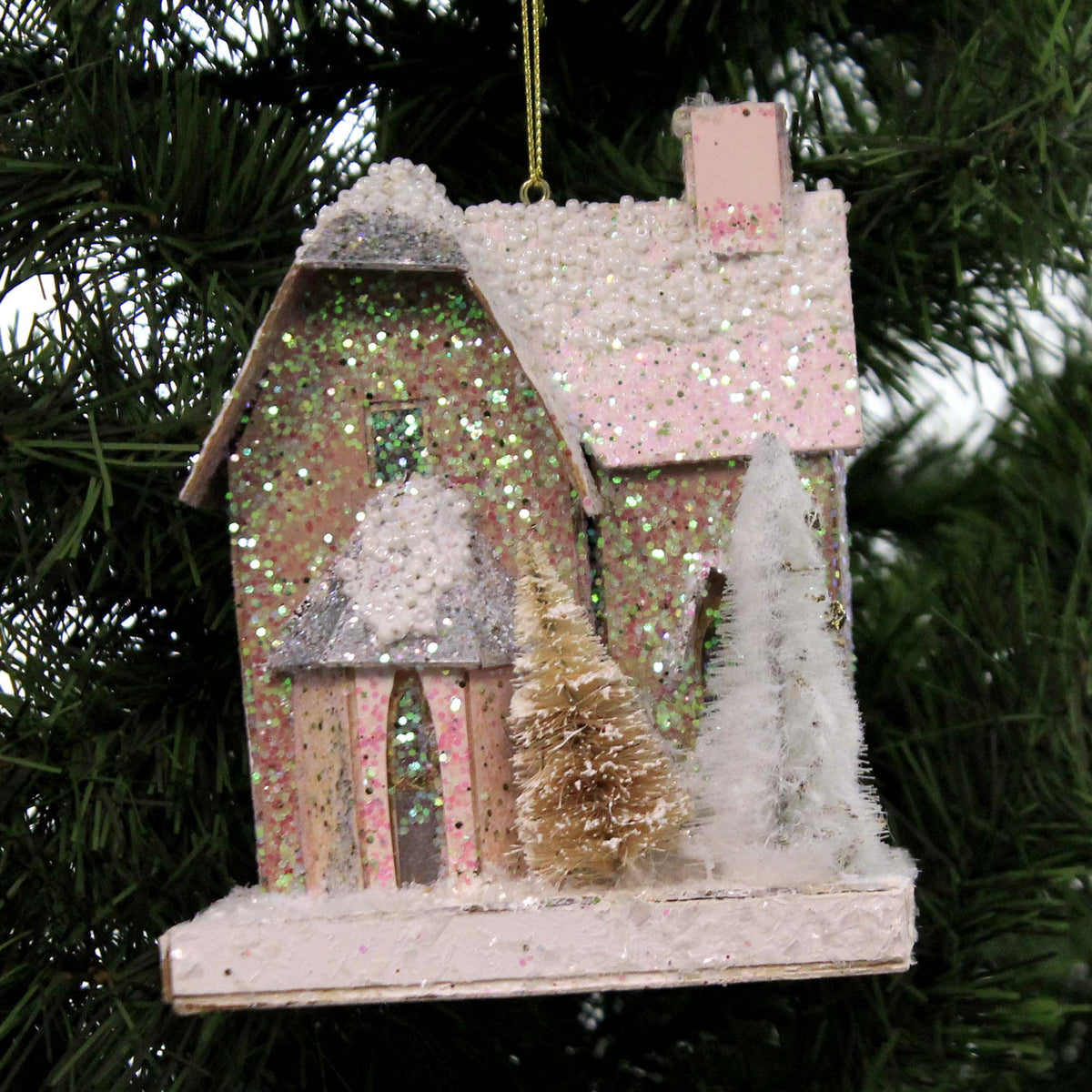 Cody Foster Mini Wintertide Glitter House - - SBKGifts.com