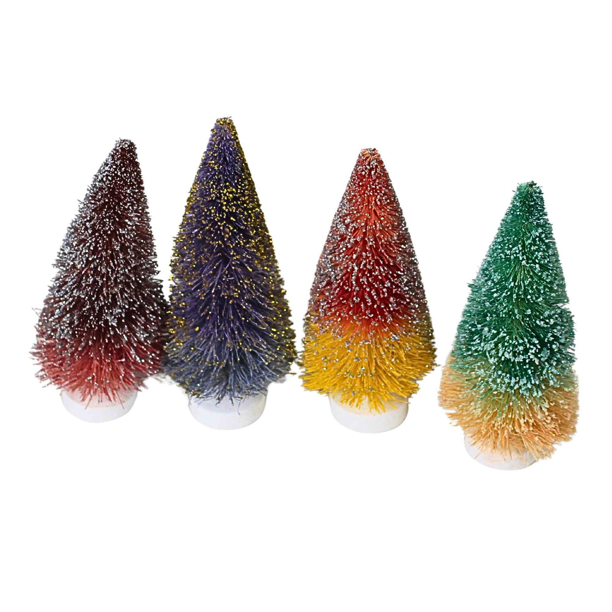 Cody Foster Rainbow Ombre Bottle Brush Trees - - SBKGifts.com