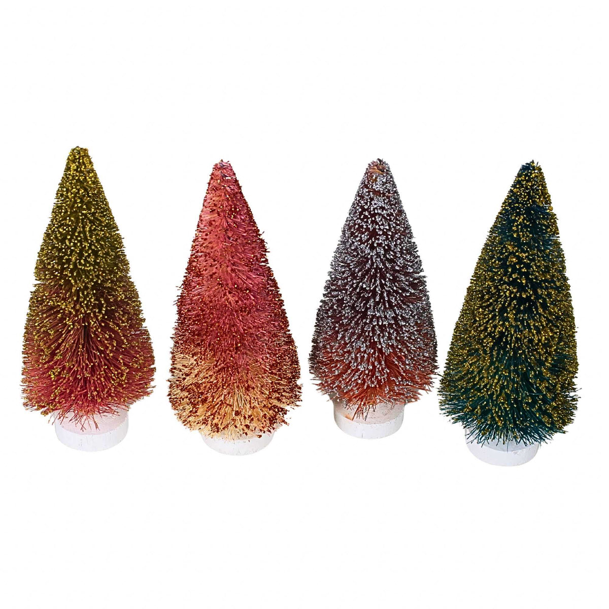 Cody Foster Rainbow Ombre Bottle Brush Trees - - SBKGifts.com