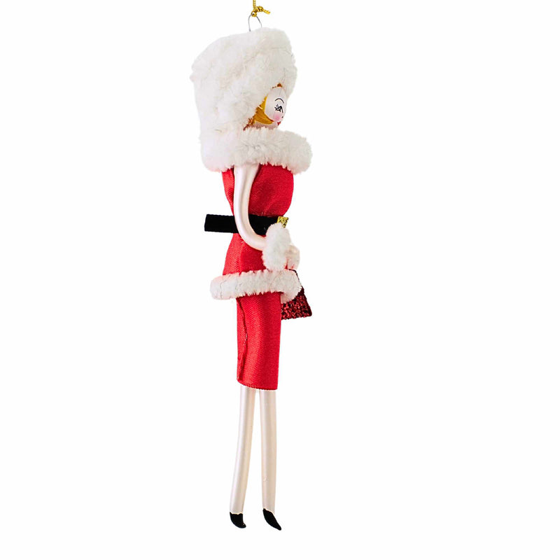 De Carlini Italian Ornaments Santa Called Her Stunning - - SBKGifts.com