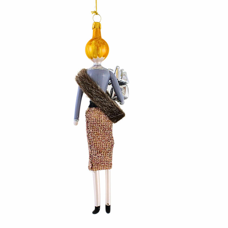De Carlini Italian Ornaments Fashionista Fergie - - SBKGifts.com
