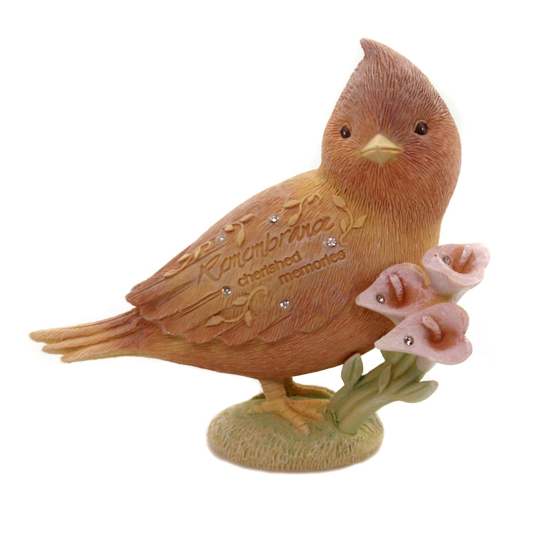 Remembrance Bird - 4 Inch, Polyresin - Cherished Memories 6005238 (43730)