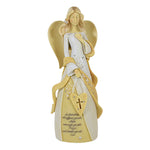 Enesco Godmother Angel One Figurine 9.5 In Resin Hope Prayer Love Heart 6005239 (43807)
