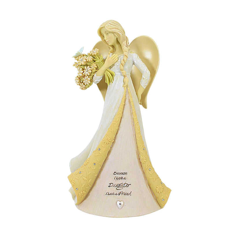 Enesco Friend Angel - One Figurine 9.5 Inch, Resin - Fairytales Forever After Wings 6005242 (43810)