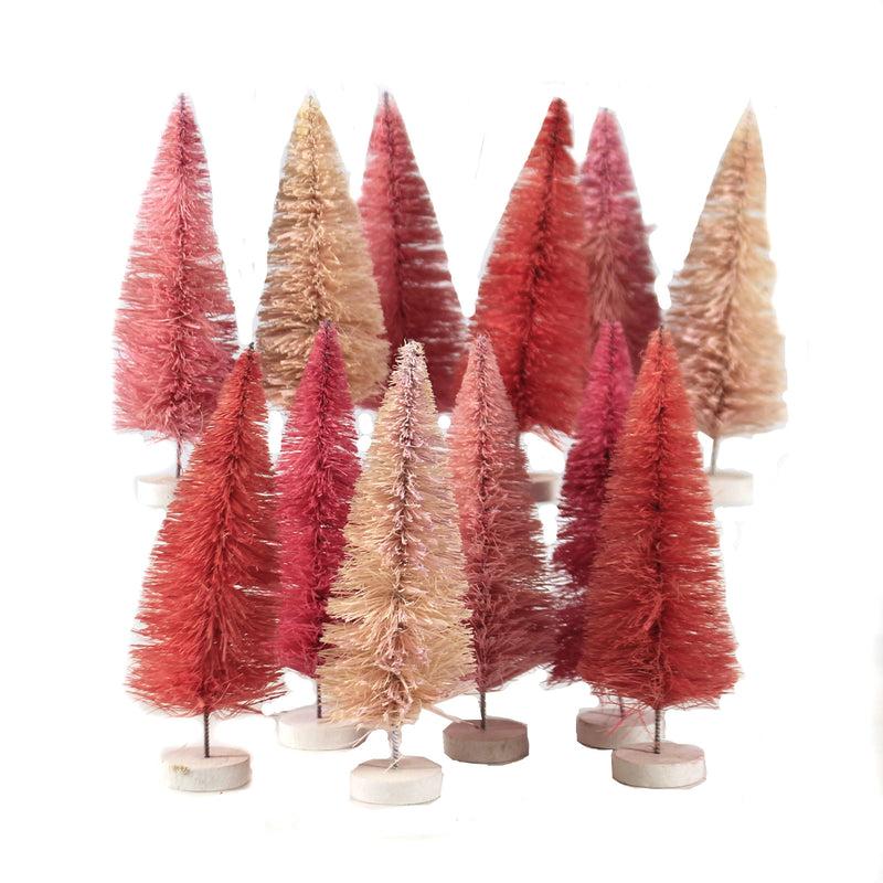 Christmas Pink Hue Trees - - SBKGifts.com