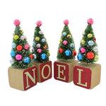Cody Foster Noel Toy Block Trees - - SBKGifts.com