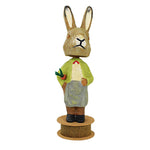 Cody Foster Rabbit Gent With Carrot - One Figurine 9 Inch, Paper - Suit Bowtie Ms438 (43834)