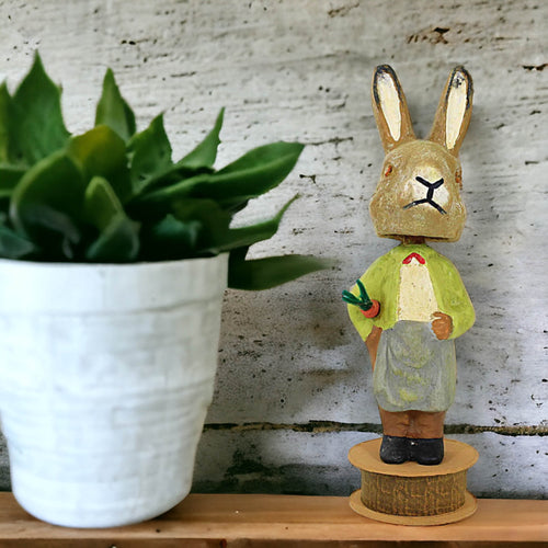 Cody Foster Rabbit Gent With Carrot - - SBKGifts.com