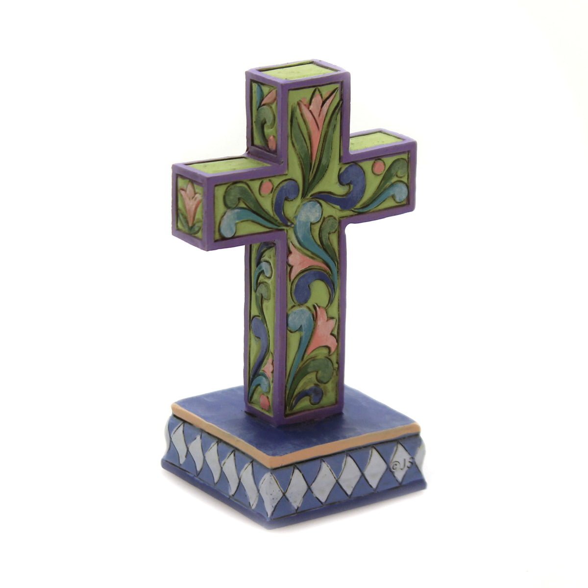 Jim Shore Mini Cross. - - SBKGifts.com