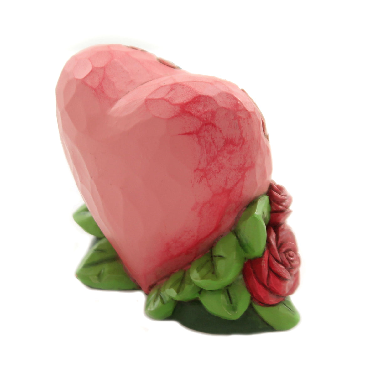 Jim Shore Mini Heart With Roses - - SBKGifts.com