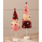 Bethany Lowe Valentine Tricolored Trees - - SBKGifts.com