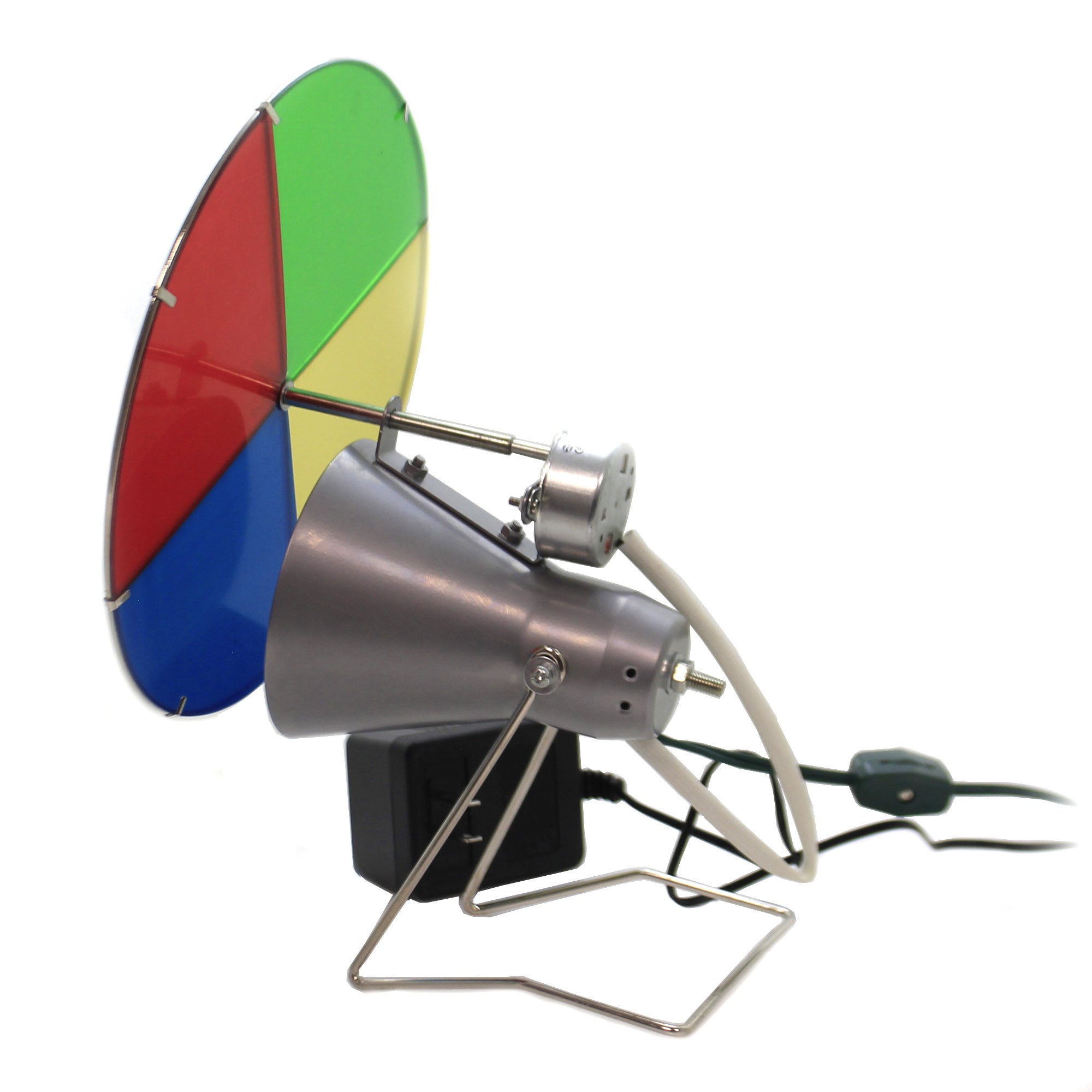 Revolving color wheel light clearance