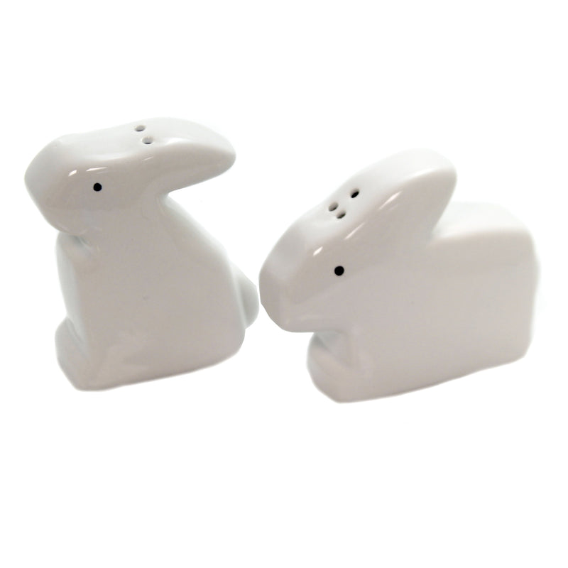 Boston International White Bunny Salt And Pepper Set - - SBKGifts.com