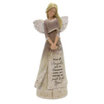 Angels In Heaven - 1 Angel Figurine 8.5 Inch, Polyresin - Flowers Wings Figurine 12576 (44117)