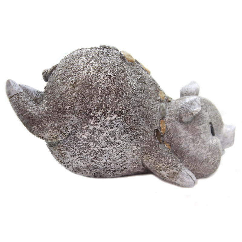 Roman Pig Pebble Garden Statue - - SBKGifts.com