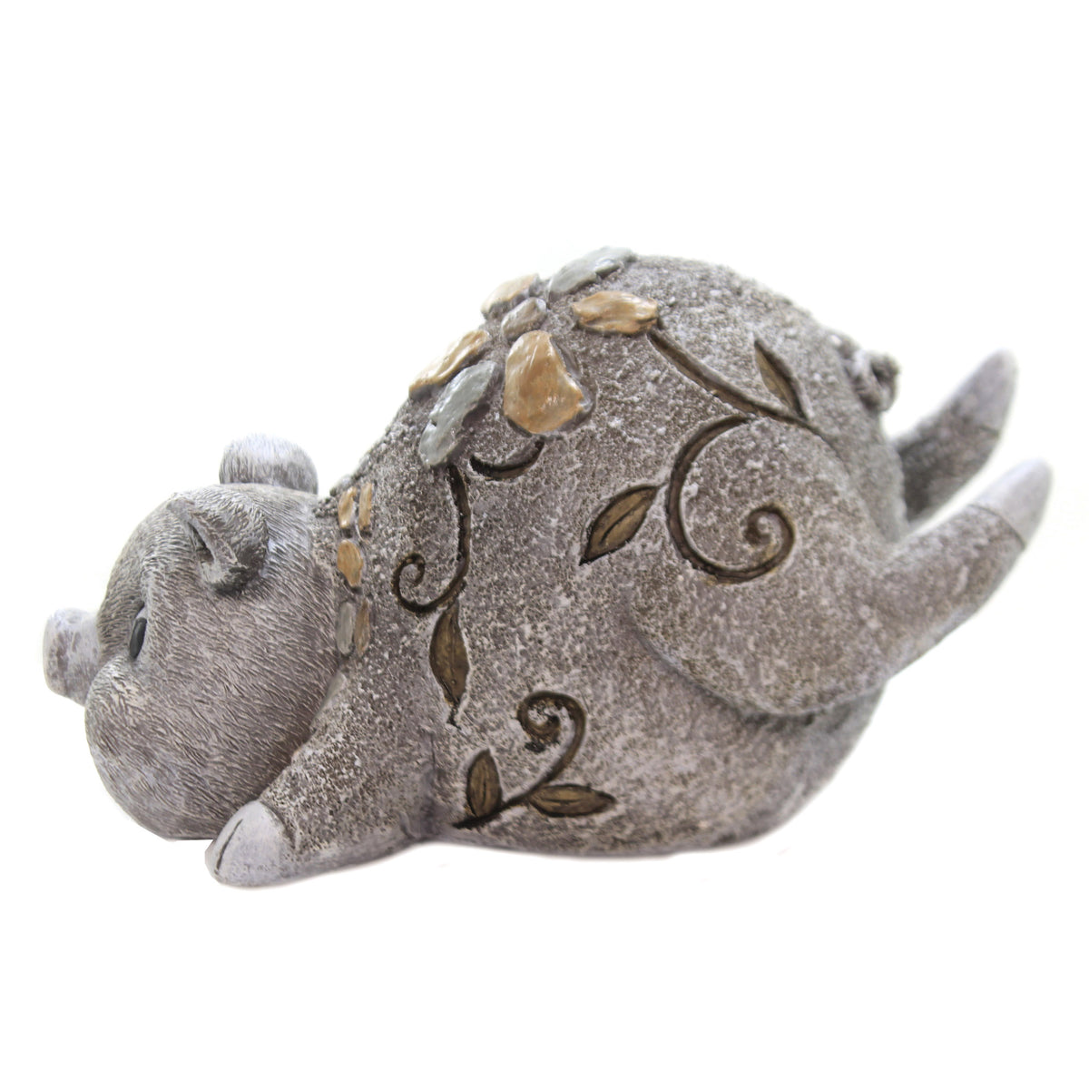 Roman Pig Pebble Garden Statue - - SBKGifts.com
