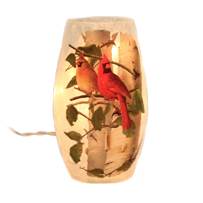 Stony Creek Summer Cardinals Med Vase - - SBKGifts.com