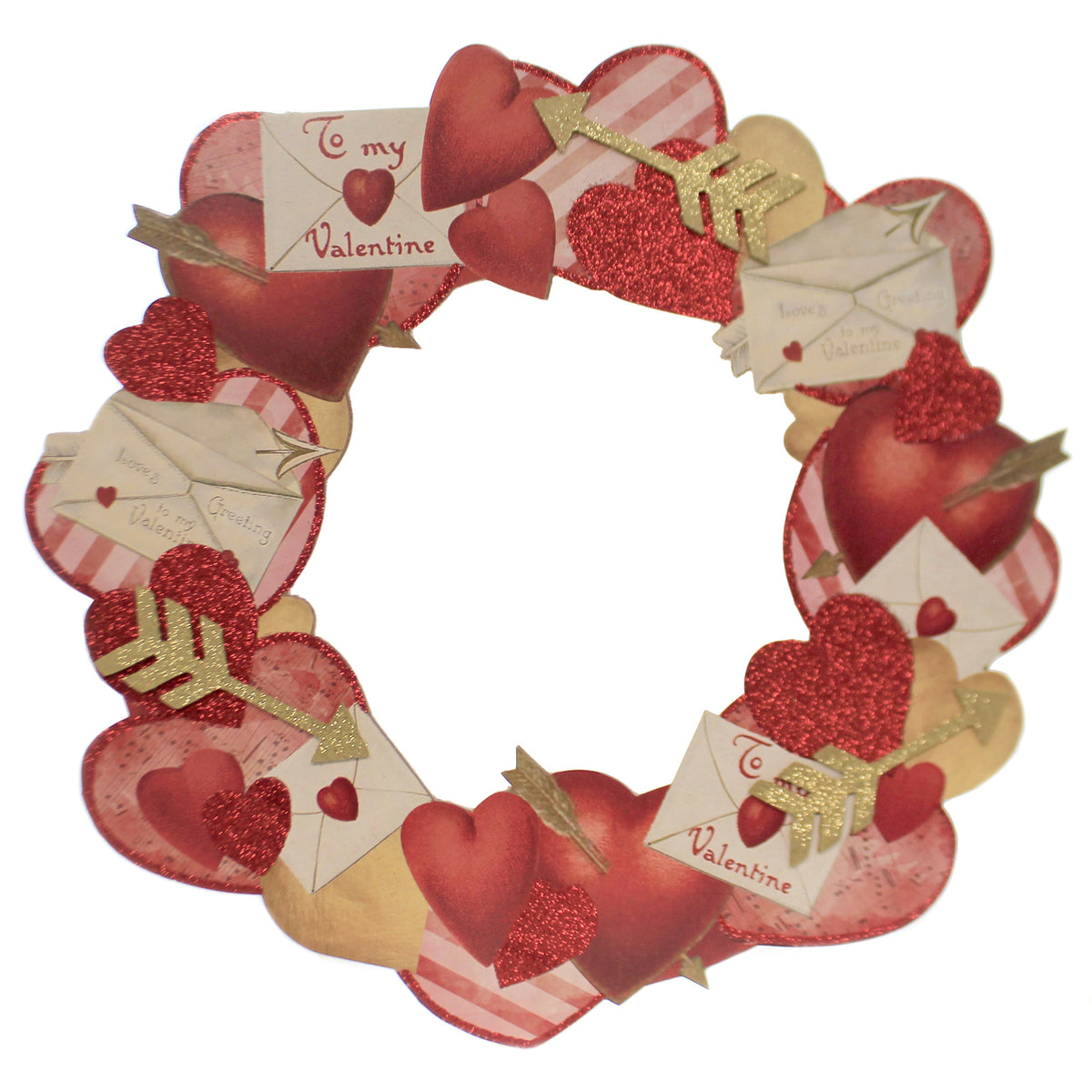 Sec64815 Valentine Dummy Board Wreath SECRL9785 Seconds