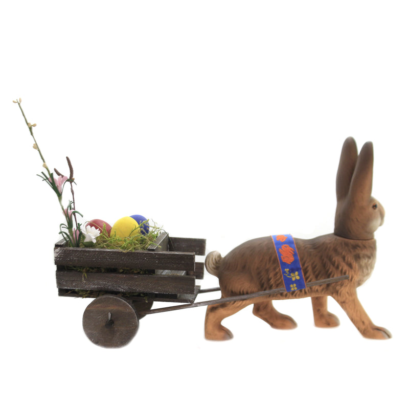 Marolin Hare With Easter Cart - - SBKGifts.com