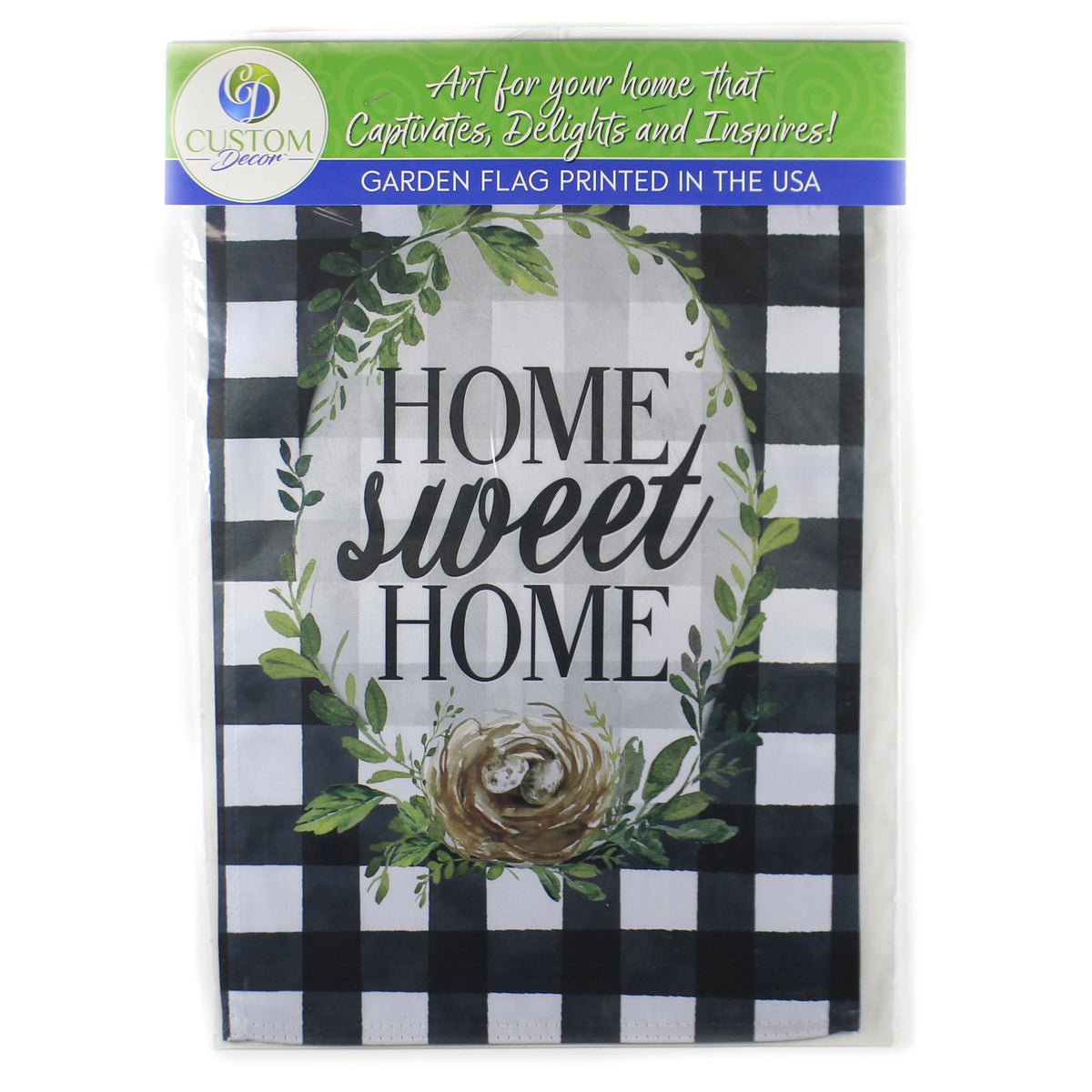 44254 Gingham Home Flag 4251FM