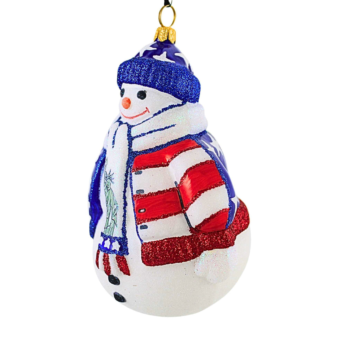 Joy To The World Land Of The Free Snowman - - SBKGifts.com