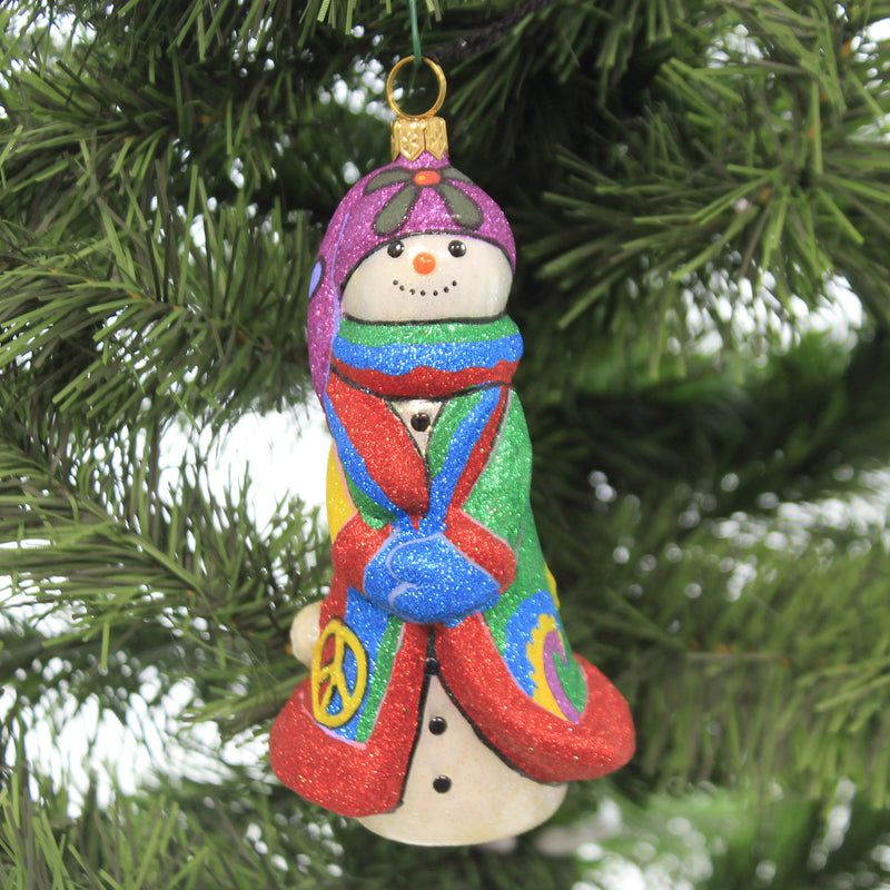 Joy To The World Tie Dye Snowman - - SBKGifts.com
