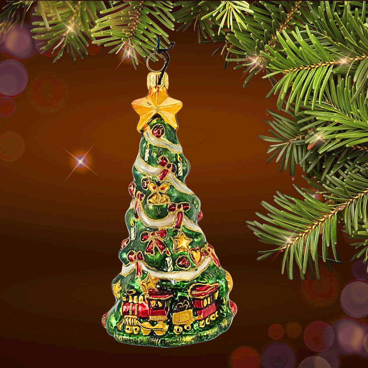 Joy To The World O Christmas Tree W/ Train - - SBKGifts.com