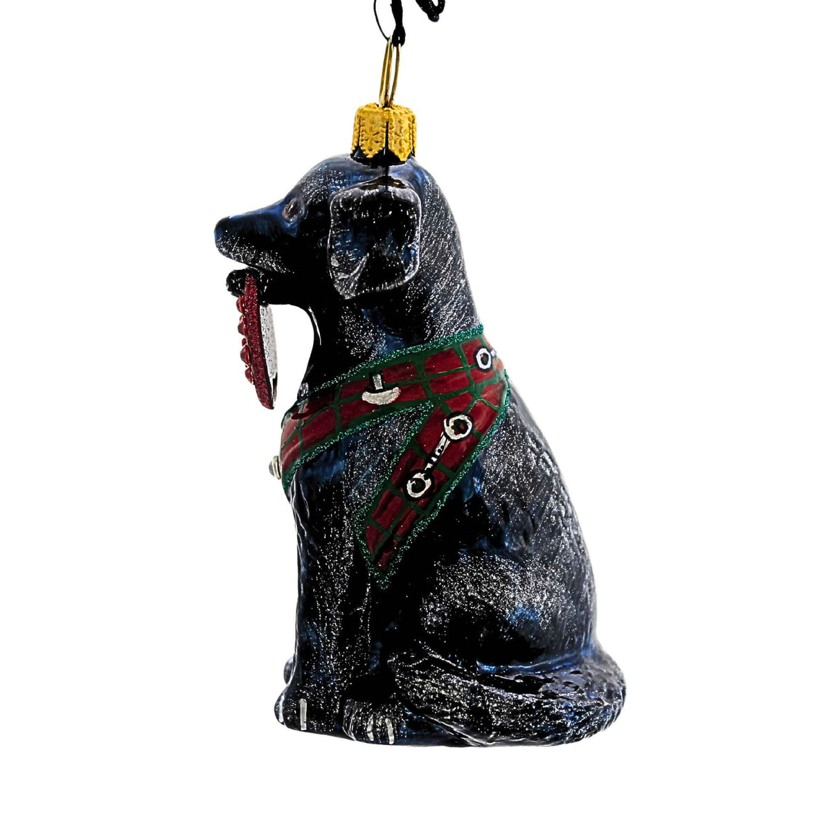 Joy To The World Black Lab In Vest - - SBKGifts.com