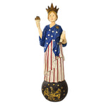 Bethany Lowe Lady Liberty - 1 Figurine 24.5 Inch, Polyresin - Torch Americana July Fourth Td5019 (44380)