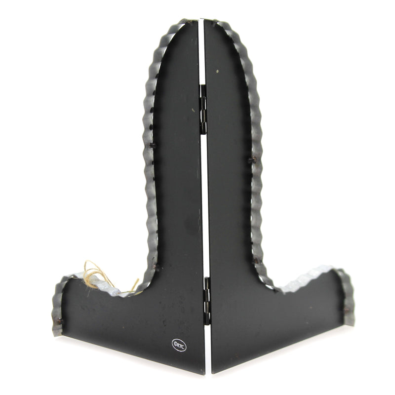 Round Top Collection Black Galvanized Easel Med - - SBKGifts.com