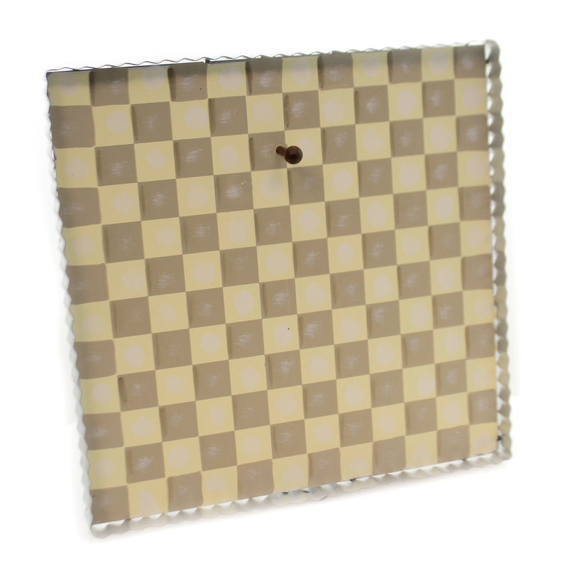(44525) Putty Checkered Display Board