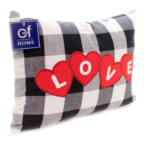 C & F Love Hearts Pillow - - SBKGifts.com
