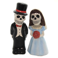 (44609) Tabletop Love Never Dies Set/2, 4.50 Inch, Salt Pepper Shakers Day Of Dead 10773