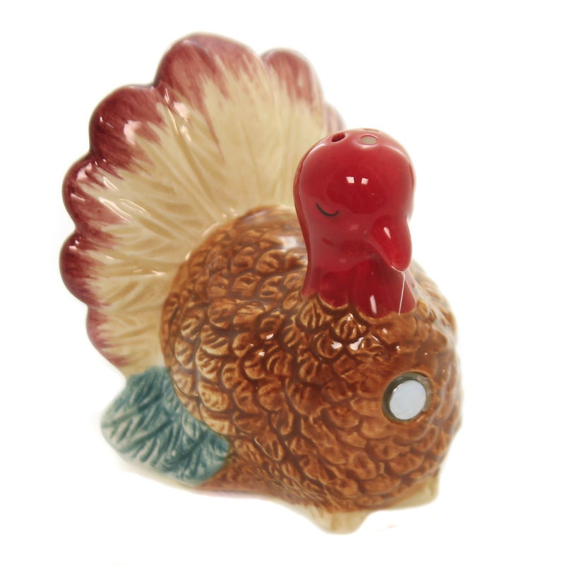 Tabletop Kissing Thanksgiving Turkey S/2 - - SBKGifts.com