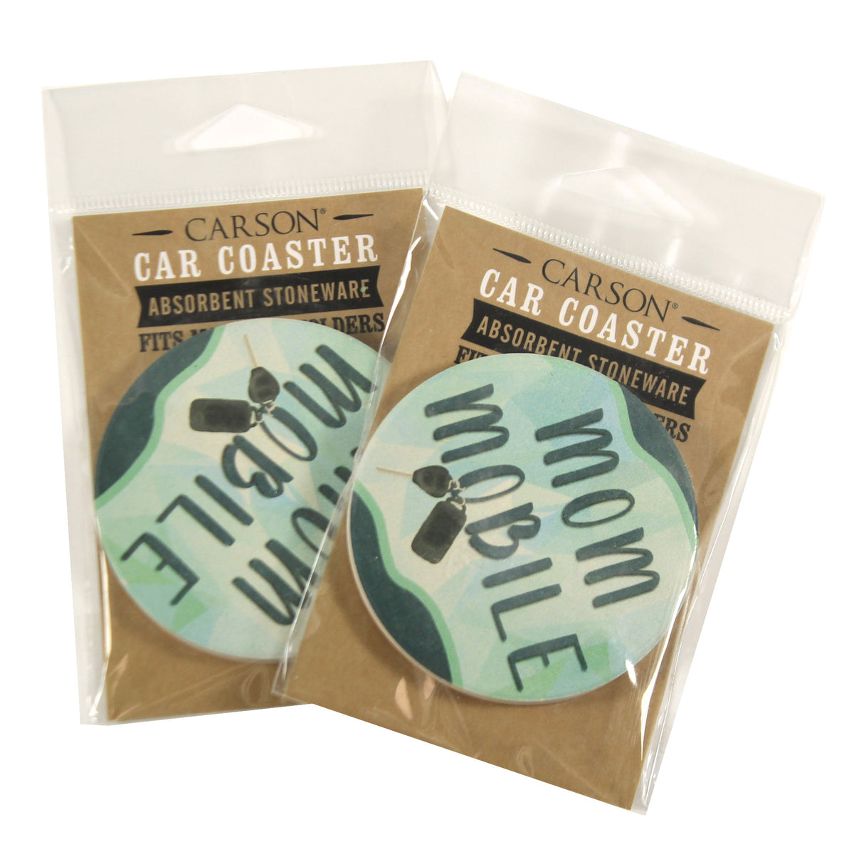 Tabletop Mom Mobile Car Coasters - - SBKGifts.com