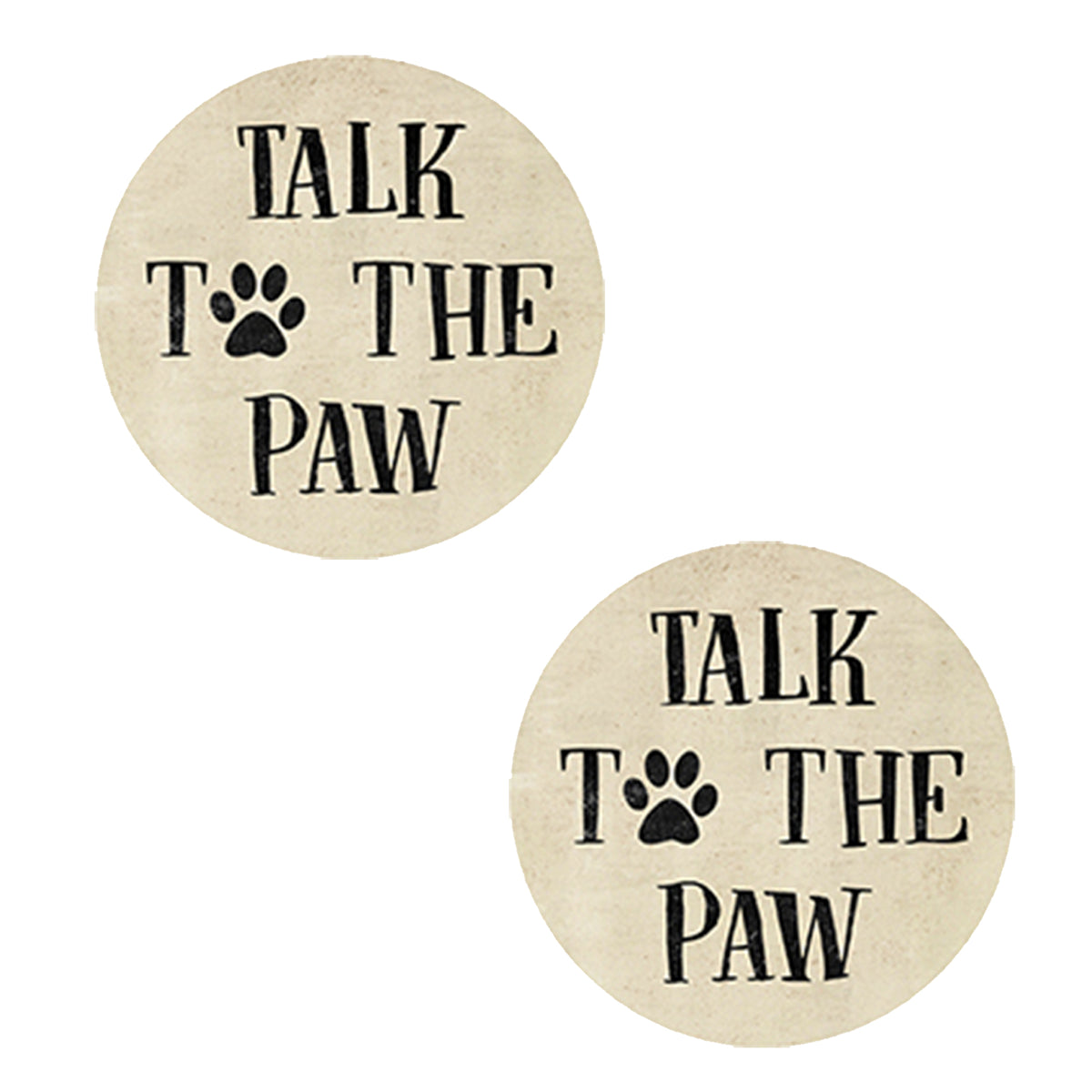 44892 Talk To The Paw Car Coasters CC74530