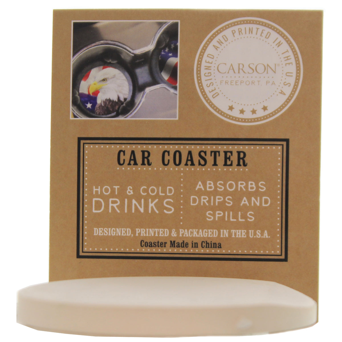Tabletop Talk To The Paw Car Coasters - - SBKGifts.com