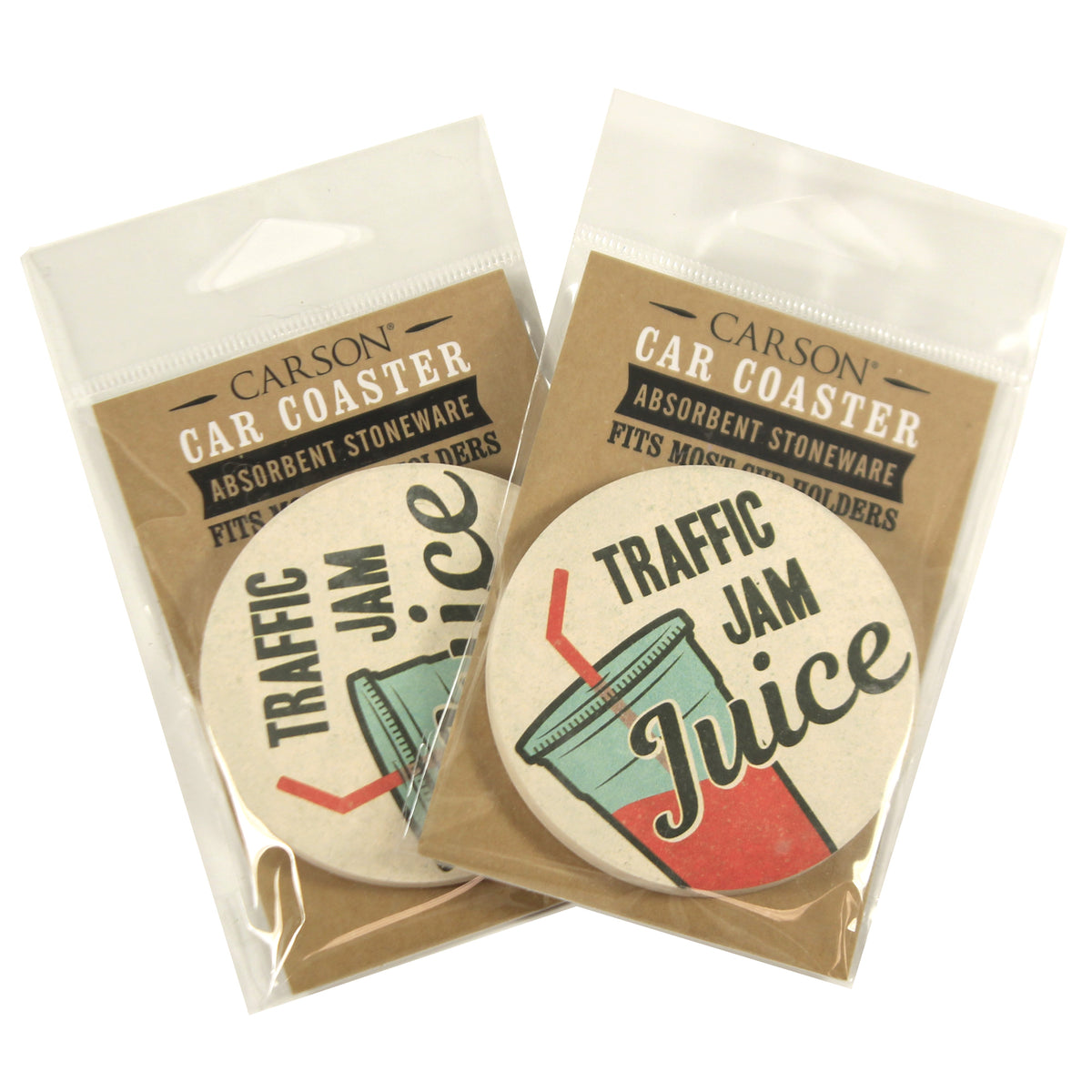 Tabletop Traffic Jam Juice Car Coaster - - SBKGifts.com